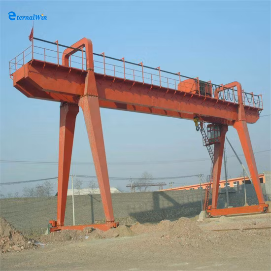 100ton Electric Heavy Duty General Construction Equipment Outdoor Warehouse Portable Container Quay Double Girder Gantry Crane for Discount Promotional Price