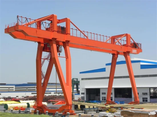 Reliable China Manufacturer Single Girder a Frame Gantry Crane 2