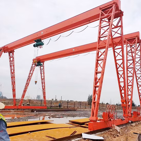 Reliable China Manufacturer Single Girder a Frame Gantry Crane 2
