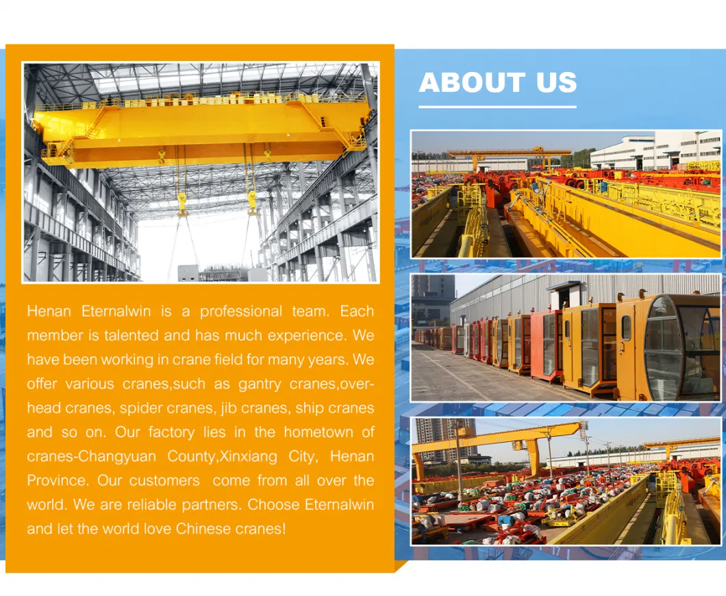 Wireless Remote Control Container Movable Port Portable Single Girder Gantry Crane 3t 5t Price