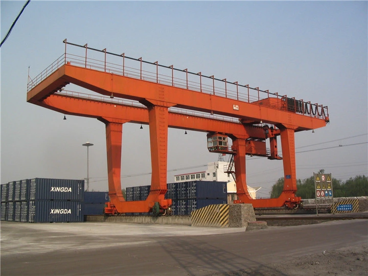Rail Mounted Container Gantry Crane for 20&prime; 40&prime; 45&prime; Containers, 20-50 Feets Containers