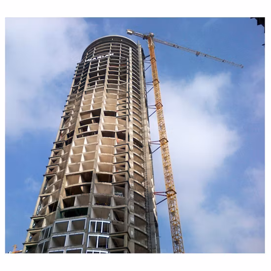 47m Jib Maxload 8 Ton Topless Tower Crane