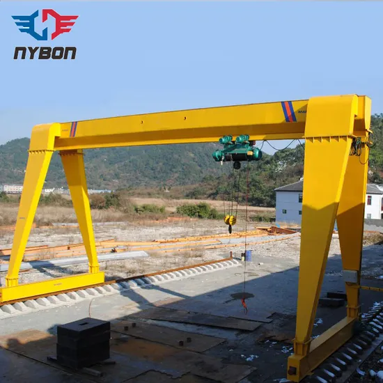 2 Ton 3 Ton 5 Ton 10 Ton 16 Ton 20 Ton GB Standard Electric Hoist Single Girder Semi Gantry Crane