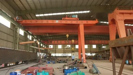 High Quality Electric Mobile 10 Ton 20 Ton 32 Ton 40 Ton 50 Ton 75 Ton 80 Ton Double Girder Gantry Crane Manufacturer