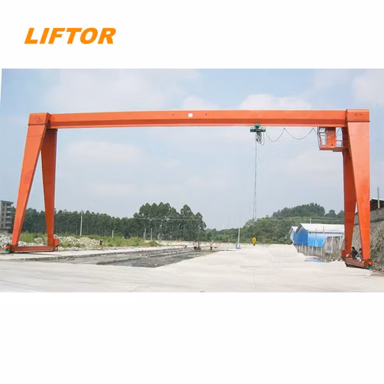 Fast Dismantling Installation 360 Degrees Rotary 2t 3t 5t Small Electric Portable Mobile Aluminium Alloy Gantry Crane
