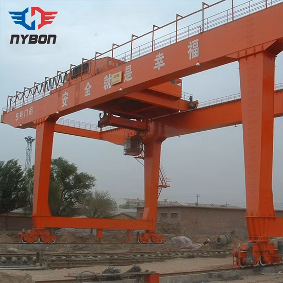 Rmg Type Mobile Container Lifting Gantry Crane